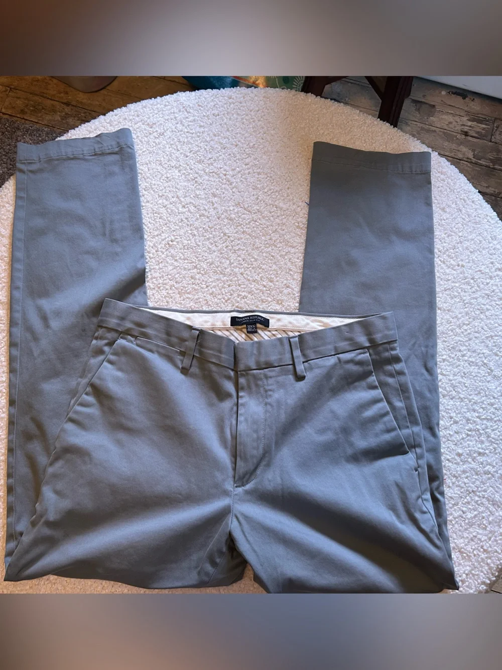 Banana Republic Men's Gray Chino Pants